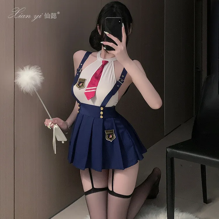 仙懿内衣学生装制服学院jk校园短裙套装