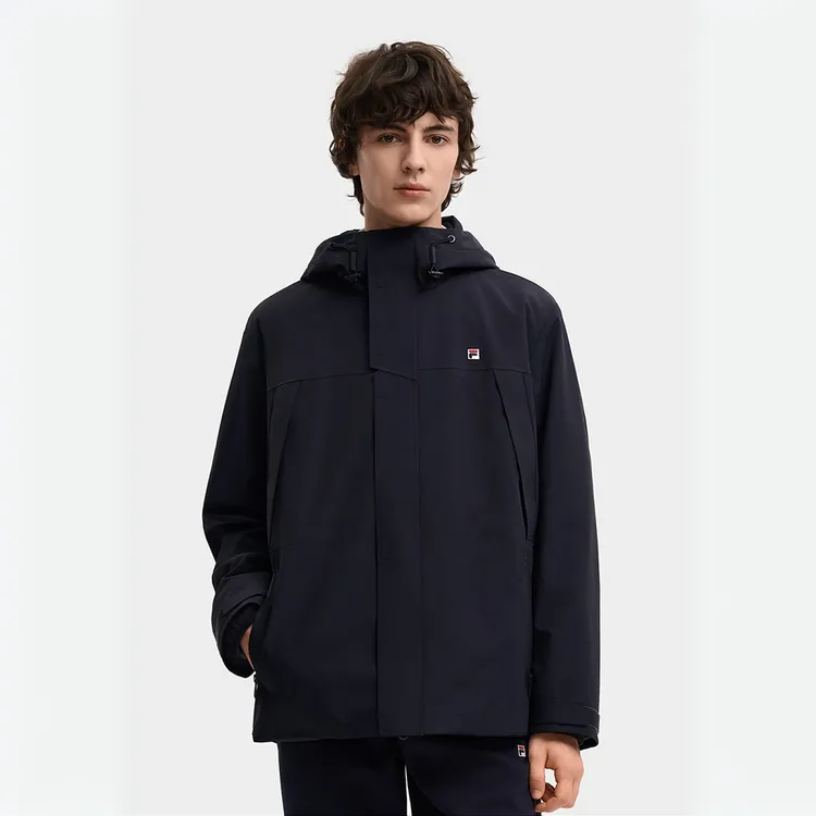 Fila/斐乐男士【防风抗皱】秋季新款舒适户外上衣两件套F11M548701F