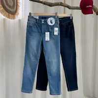 4955极简风简约设计修身小脚铅笔牛仔裤