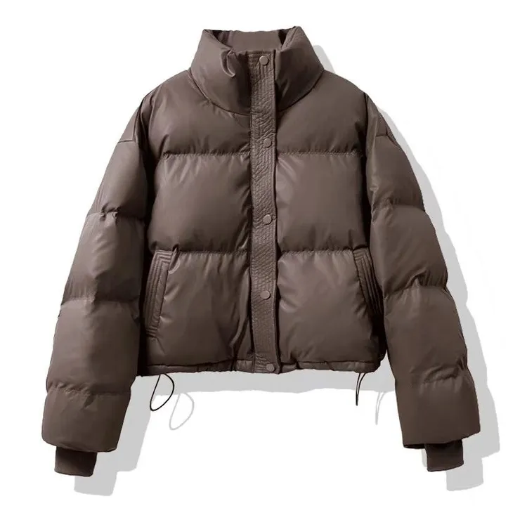 反季清仓棉服短款免洗2025立领宽松加厚面包服外套棉衣潮流外套