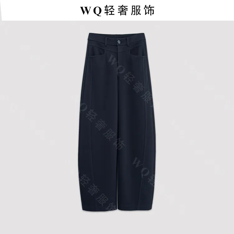 秋冬款可机洗羊毛裤680克加厚K88033