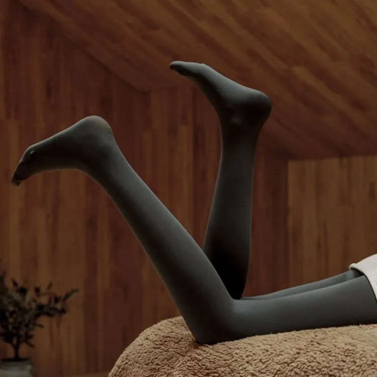 2双装哑光天鹅绒连裤袜女春秋季中厚防勾丝袜灰肤色美腿打底袜子