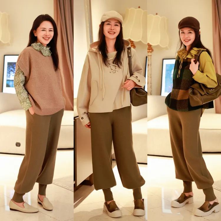 璇之恋·王璇·特美丽苔青绿裤装搭配组合（十套组合）·【成套搭配】