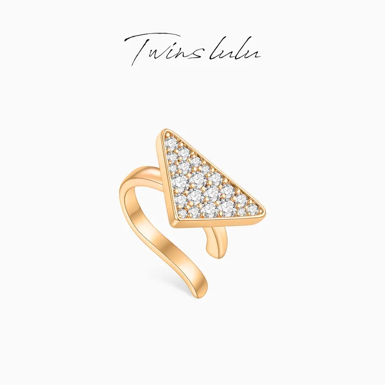 TWINS LULU【三角】新年款小众轻奢高级三角形耳骨夹TSL3146