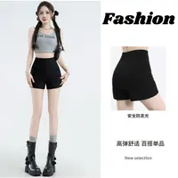 2025新款爆款百搭小个子辣妹女团黑色短裤外穿女款爆款高腰热裤