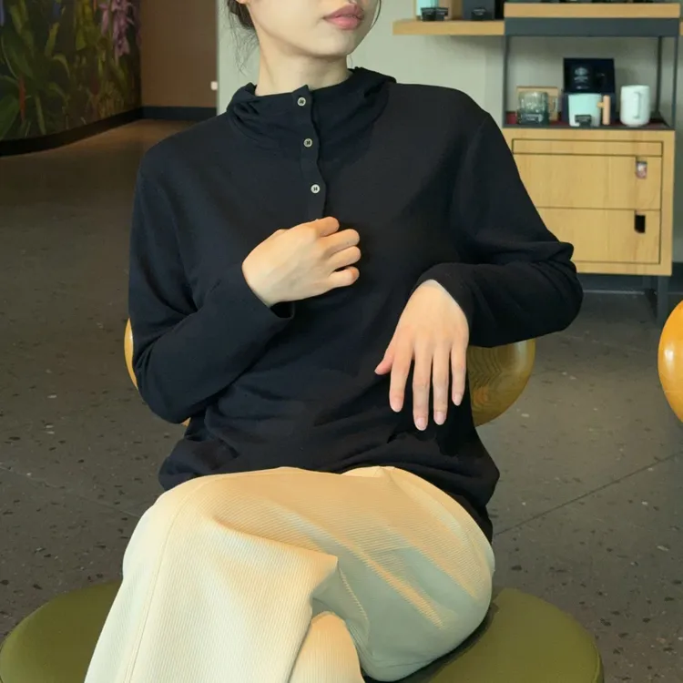 桑蚕丝系列桑蚕丝醋酸羊毛连帽羊毛衫