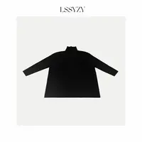 LSSYZY小众设计师款宽松阔版高领毛衣Y95#