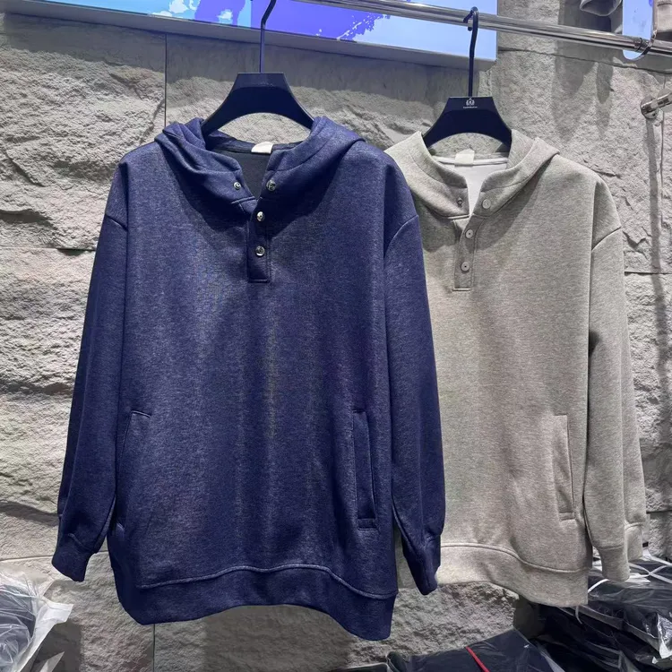 180-300斤大码男装加肥加大时尚套头挺括简约连帽卫衣19#