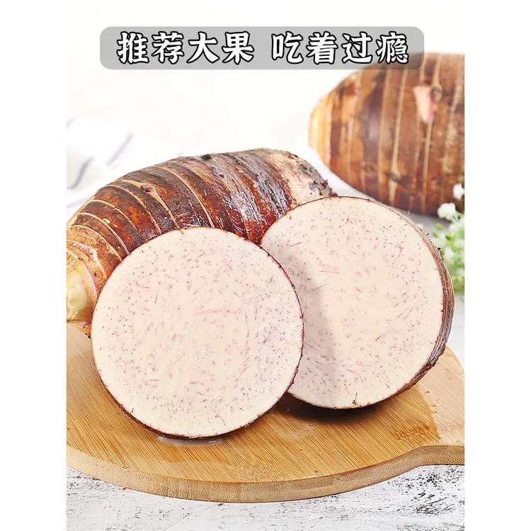 正宗广西桂林荔浦新鲜大芋头现挖粉糯香芋正宗芋艿槟榔芋紫藤毛芋