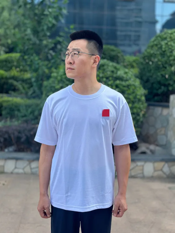 浅色体能训练服速干网眼短袖白色休闲夏季