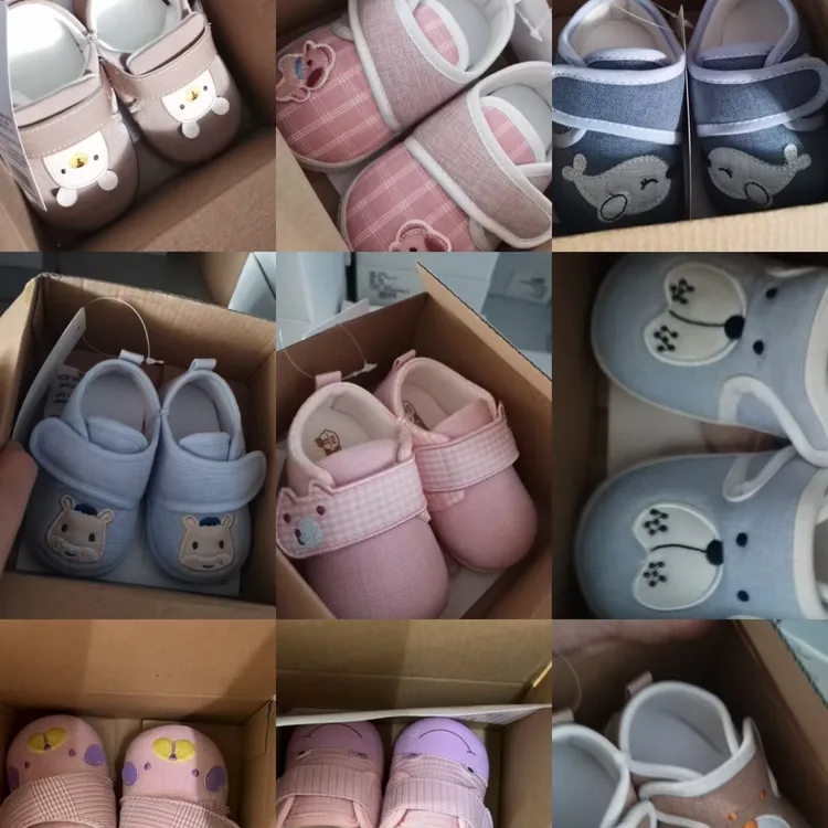 高高货亏米青颜色款式随机发男女通用学步鞋