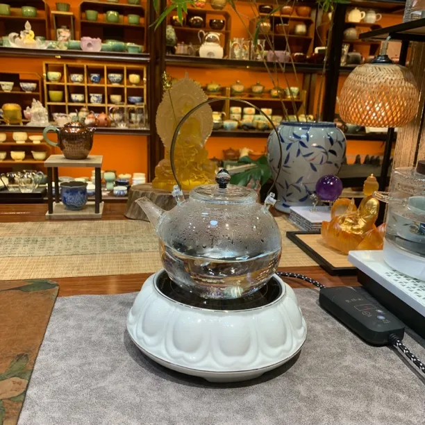 星空盖煮茶壶800毫升家用透明