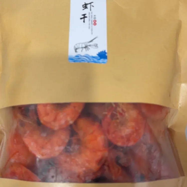 汉沽盐田烤虾干 开袋即食 冷冻