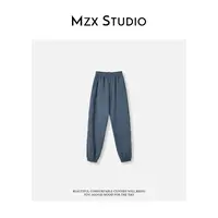 MZX 秋季全棉定染橡筋束口显瘦休闲裤 KZ10532-C
