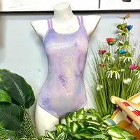 【升级】闪闪小紫专业游泳竞速泳衣