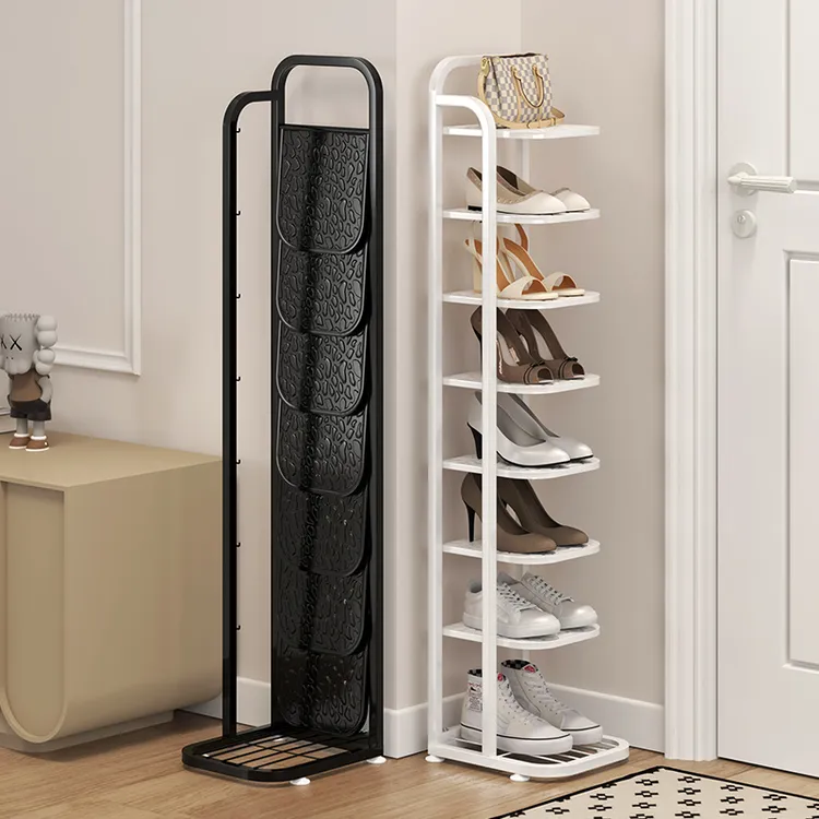 简易多层鞋架子入户门窄款收纳架家用租房宿舍省空间大容量置物架