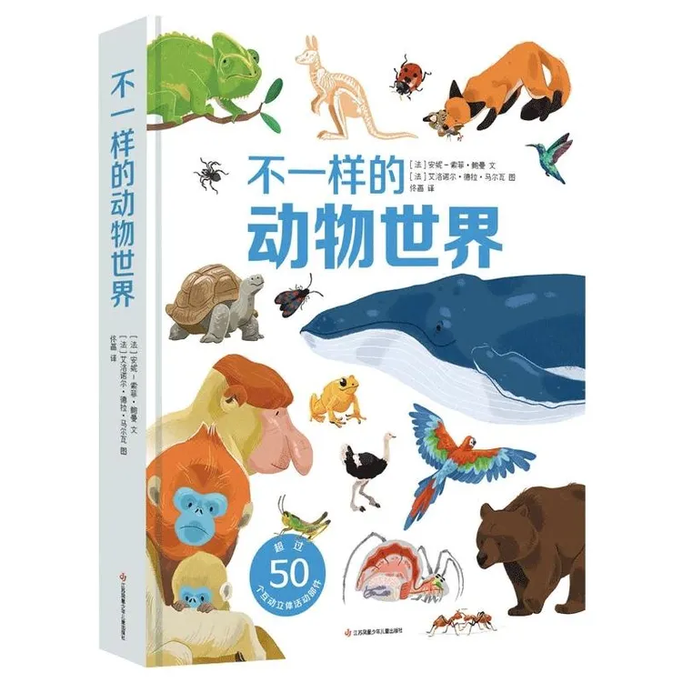 正版 玩具书：不一样的动物世界 