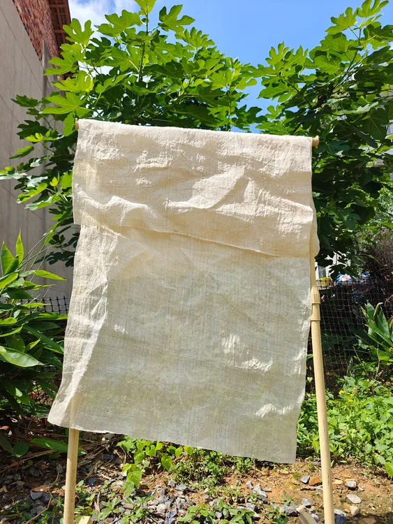 纯手工苎麻布手工夏布纯苎麻布非遗夏布窗帘DIY原材料夏布
