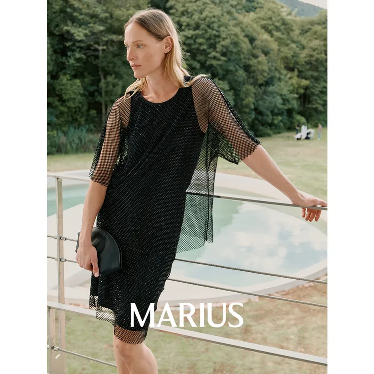 MARIUS‘钻钻裙’繁星闪耀高级感半裙