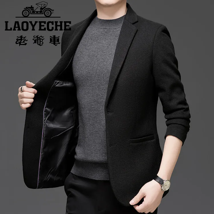 西服男装2025年秋季四季条纹