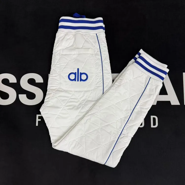 冬季新款轻薄型时尚欧货轻奢外穿时尚潮流松紧脚棉裤【8847】