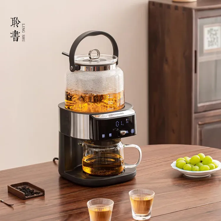 欧美特煮茶器家用小型茶饮机智能全自动上水保温一体萃茶炉煮茶壶