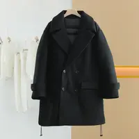 【半价q仓-唐长老自营】29507男装呢料羽绒外套OSL92-11男士洋气