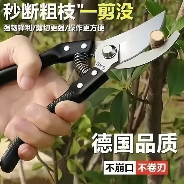 多功能修枝剪园艺剪刀果树修枝剪园林粗枝剪树枝用的修枝剪摘果剪