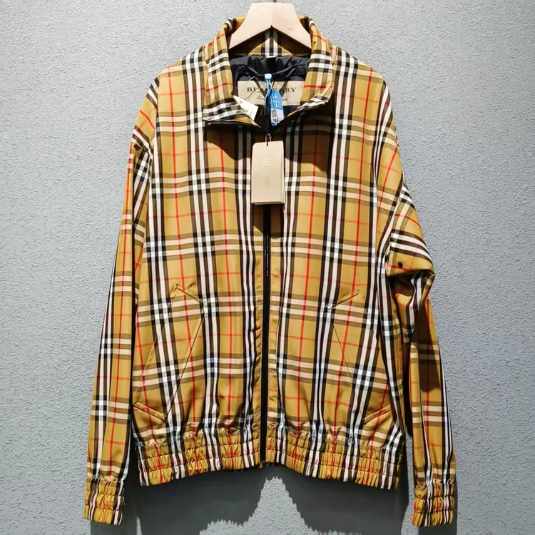 未使用 BURBERRY/博柏利 经典格纹夹克外套范丞丞同款50码1955