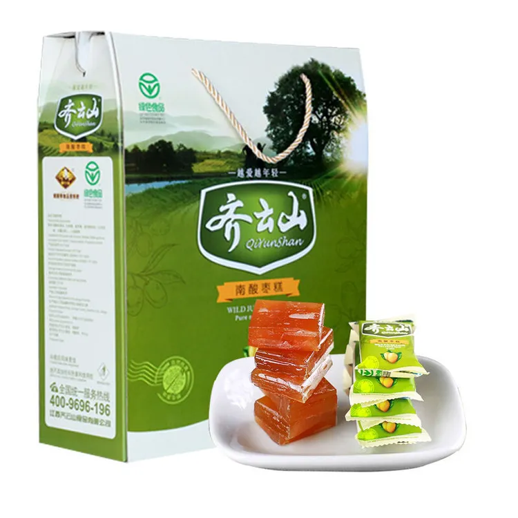 齐云山南酸枣糕礼盒装枇杷青梅脐橙江西赣州特产送礼新疆无核红枣