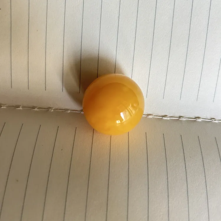 毕业级焦皮橘黄浓蜡单珠