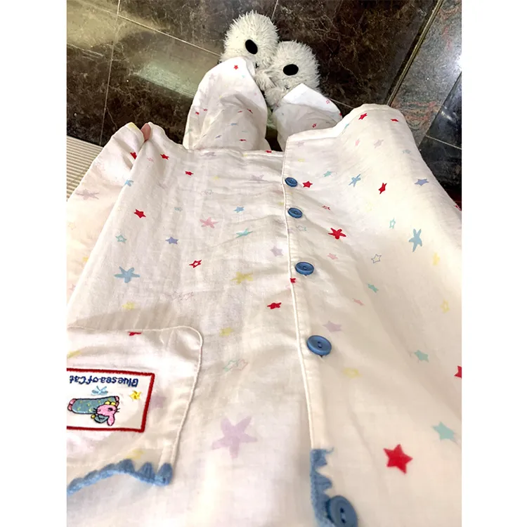 韩系甜美彩色星星睡衣女春秋季新款长袖长裤可外穿家居服大码套装