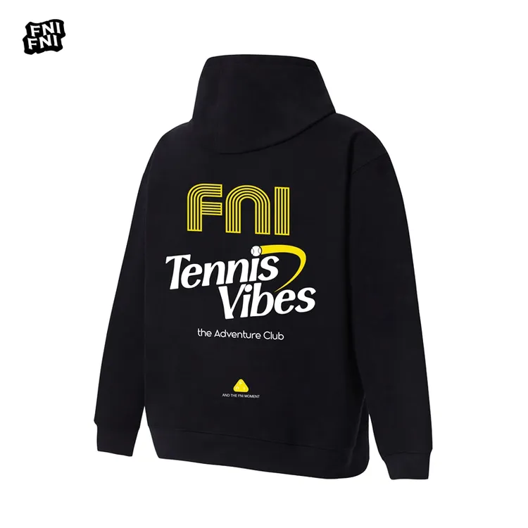 FNI黑标（氛围AB面）户外美式口袋连帽卫衣男女同款长袖冬加绒胶浆