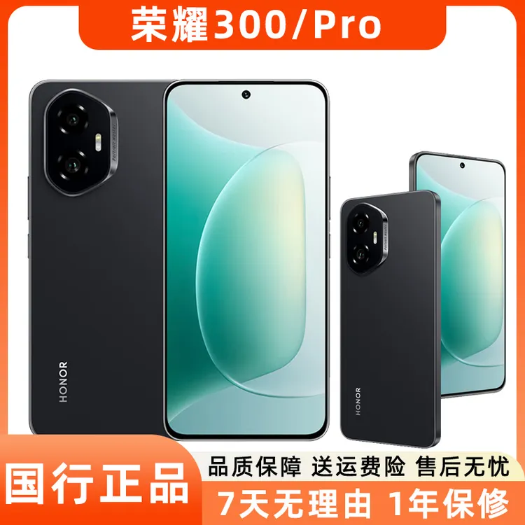 99新 honor/荣耀 300 / 300 Pro二手5G手机单反级人像 绿洲护眼屏