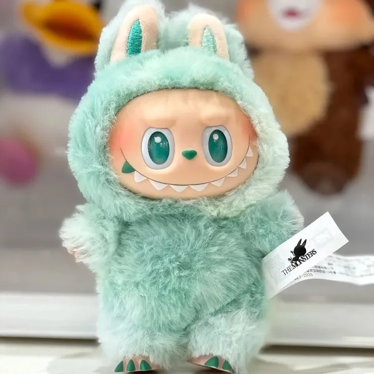 国版潮玩l三代馬卡龙搪胶毛绒公仔玩偶玩具挂件3.0网红