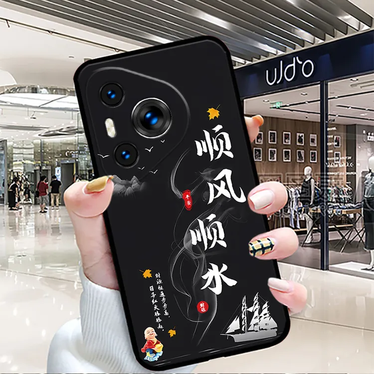 适用华为Pura80Pro手机壳LMR-AL00软壳保护套女新款防摔男全包边