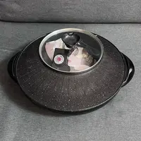 涮烤一体锅 鸳鸯电火锅烤涮一体锅