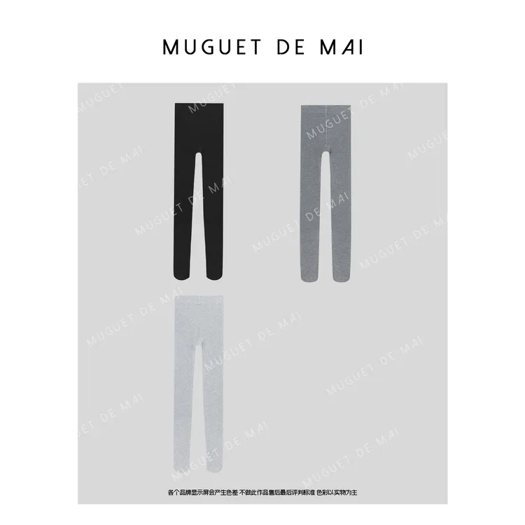 【MGDM】MIU系风全哑光零压力微塑型连裤袜打底袜连脚袜女秋季