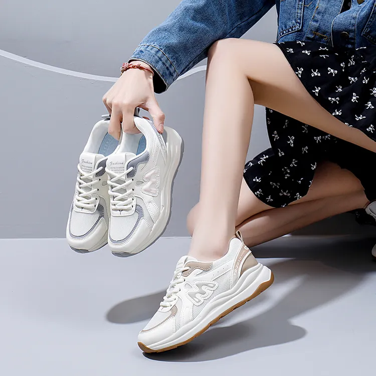 DIETIYA/蝶缇娅2025新款阿甘鞋时尚百搭超轻休闲踩屎感跑步运动鞋