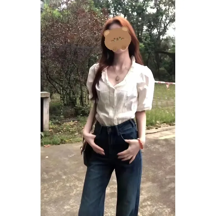 【纭纭】今年流行穿搭2025夏季新款气质通勤衬衫百搭