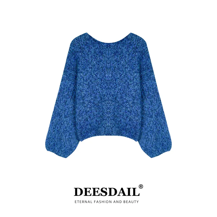 【311】DEESDAIL早秋长袖上衣显瘦小众知性女装毛衣A128
