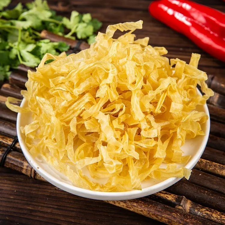 无盐粒豆皮干豆皮豆制品蛋白腐竹豆腐皮火锅麻辣烫凉拌菜批发