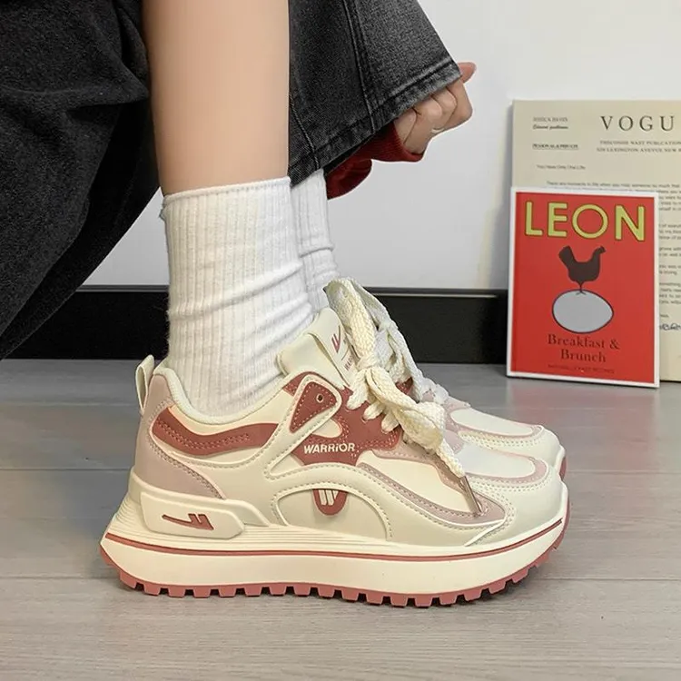 回力运动鞋女款秋季2025新款百搭爆款透气减震轻便休闲老爹鞋潮