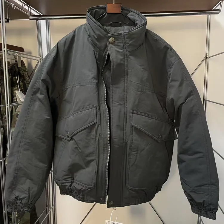 2025冬季新款立领工装夹克碳灰色（男女同款）