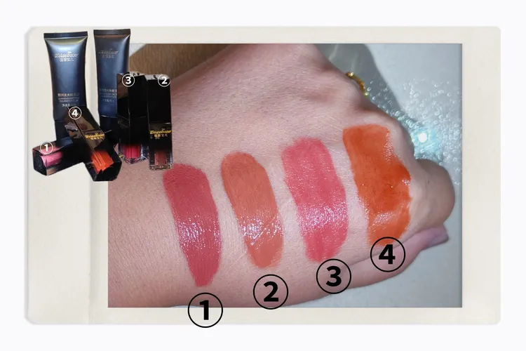 柔滑不粘腻妆效持久不易掉色双唇自然舒适保湿唇釉唇彩水光口红