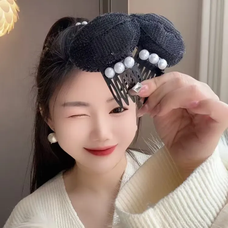 头顶发垫增高蓬发器隐形垫丸子头蓬松刘海垫发夹头饰发卡颅顶神器