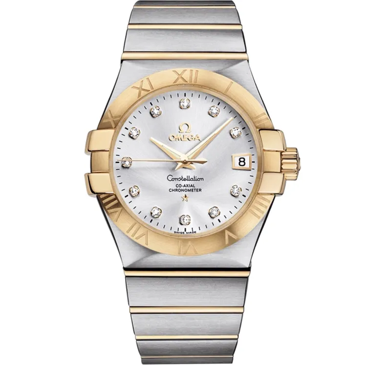 未使用 Omega/欧米茄 星座系列/男表/35mm/机械