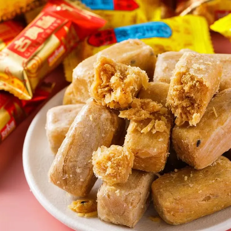 【到手500g】果仁酥心糖老式酥糖混合花生酥糖结婚喜糖酥脆休闲零食
