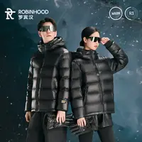 【仁汇优品X】罗宾汉黑色金标3.0升级版冬季短款羽绒服-R048Y51542
