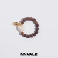 秘密山谷【黄桃干】原创黄油麻丝百搭爱心猛犸牙戒指MMSG8249